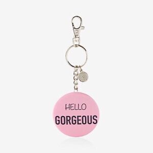 ✨HP✨Hello Gorgeous Keychain And Bag Charm✨